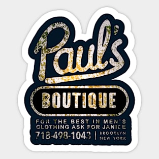 pauls boutique Sticker